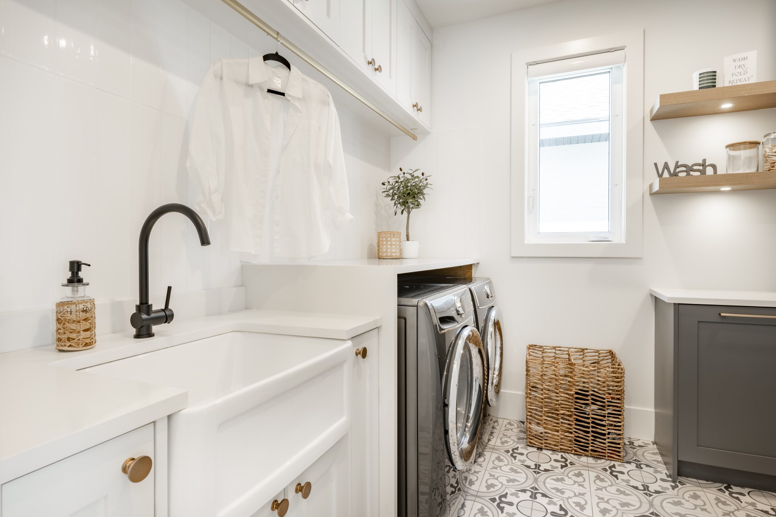 Incorporating Design and Style Into Laundry Space